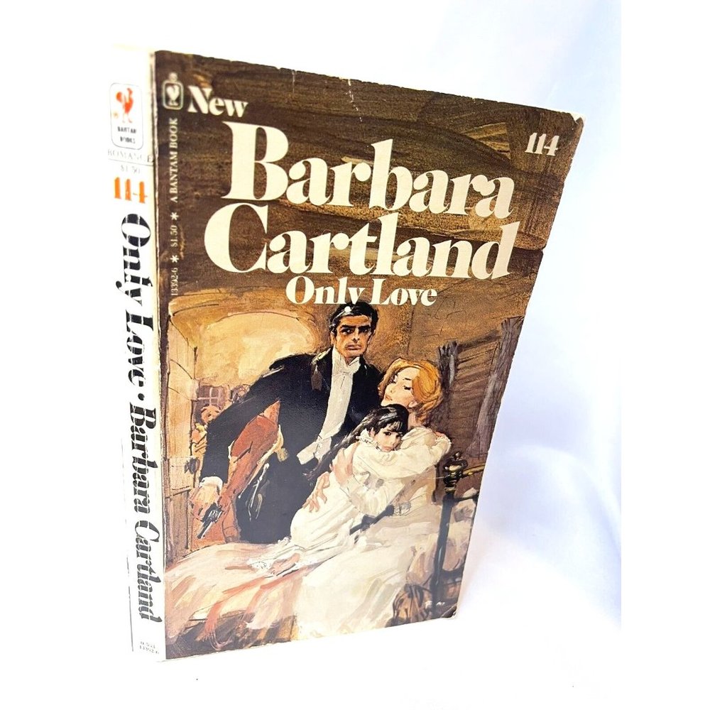 114 Only Love Cartland, Barbara Vintage 1980 Romance Paperback Book